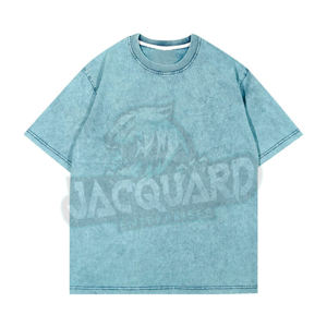 Camisetas Extra Grandes de Algodón 100% Hechas en Fábrica a Bajo Precio, Impresión DTG Vintage, Lavado Ácido, Doble Capa, Manga Larga, Camiseta para Hombre - Product Image 5