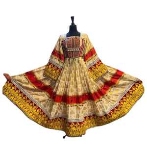 Robe décontractée pour femmes afghanes, haut en dentelle léger, confortable, décoratif, vente en gros, prix bas, service OEM ODM - Product Image 1