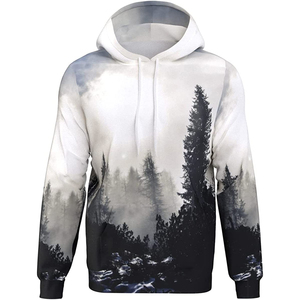 Sudadera con capucha vintage de béisbol de primavera, 100% algodón, bordada, con cuentas, de dos tonos, con estampado digital por sublimación. - Product Image 2