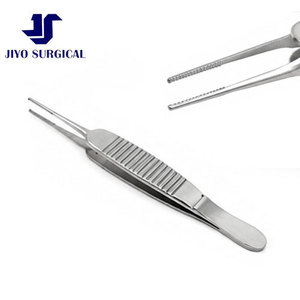 Pinzas de Sutura Paufique de Jiyo Surgical Co., Modelo ET-9871, 3 3/8 Pulgadas, Ejes Rectos, 1x2 Dientes Finos, 6.0mm, para Ataduras Quirúrgicas - Product Image 3