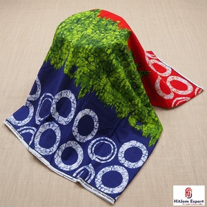 Custom African Wax Print Cotton Fabric Ankara Kitenge Logo Print OEM ODM Textile Manufacturer Customized Fabric Production - Product Image 1