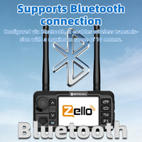 Consola de Auto con Pantalla Táctil Android MT-928 Zello, Compatible con WiFi, Bluetooth, Intercomunicador de Distancia Ilimitada, Logotipo de Inicio Personalizable