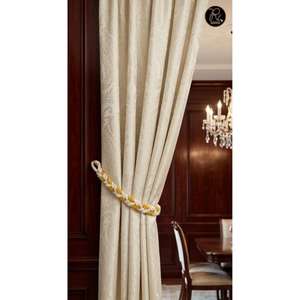 Braided Cotton Curtain <b>Tieback</b> Rope Curtain Holder Decorative Holdback for Drapes Window Living Room Bedroom Home Styling - Product Image 4