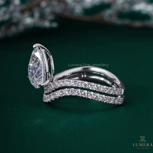 Bague de fiançailles de luxe en diamant cultivé en laboratoire de 2,69 carats, certifiée IGI, couleur DE, clarté VS-VVS, or 9K 10K 14K 18K, solitaire - Product Image 3
