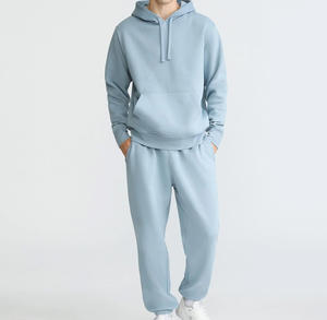 Sudadera con Capucha de Felpa 100% Algodón, Transpirable, Lisa, de Alta Calidad, Unisex, para Otoño e Invierno, con Bolsillo - Product Image 4