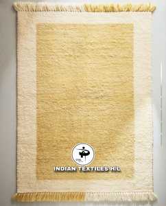 Alfombras de Lana Hechas a Mano, Resistentes y de Alta Calidad, Precio al por Mayor, Alfombras Trenzadas en Bucle de Fabricante Indio a Precio Económico - Product Image 1