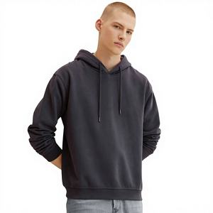 Sudadera con Capucha para Hombre, Hombros Caídos, 500GSM, Felpa de Algodón, Sudadera Personalizada, Fabricante de Ropa de Marca Privada OEM - Product Image 1