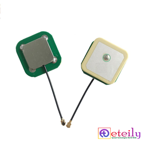 Eteily เสาอากาศแบบแอคทีฟ GPS/Glonass 25*25สาย1.13มม. พร้อมขั้วต่อ UFL ผลิตในอินเดีย - Product Image 1