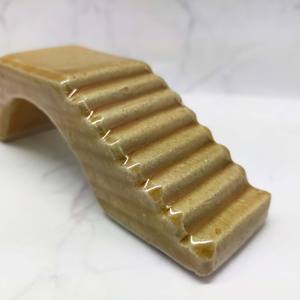 Miniature en céramique émaillée, plaque de pierre, pont, accessoires pour maison de poupée, durable pour l'aménagement de mini-jardin - Product Image 3