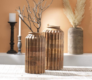 Portaflores Decorativo de Madera Transparente, Ligero, Hecho a Mano, con Diseño Simple y Elegante, para Sala de Estar, Oficina, Día de la Madre - Product Image 5