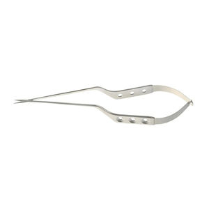 Ciseaux micro-ophtalmiques Yasargil 245 mm en acier inoxydable à pointes aiguisées, Castroviejo, manuels, classe I, usage hospitalier, OEM, chirurgicaux - Product Image 3