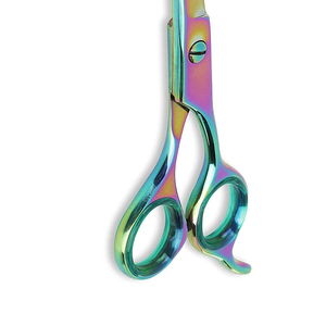 Nouvel arrivage : Ensemble de ciseaux de coiffure personnalisés en acier inoxydable pour salon, ciseaux de barbier pour gauchers - Product Image 5