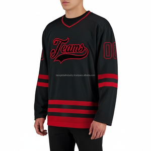 Uniforme de hockey sur glace respirant, sur mesure, OEM, vente en gros - Product Image 1