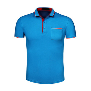 INTERKNIT INTERNATIONAL Chemises pour hommes style urbain à manches courtes, couleur unie, coupe ajustée, respirantes, en polyester/coton - Product Image 5