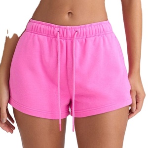 Prix de gros, logo personnalisé, nouvelle mode, short de sport taille haute coupe skinny pour femme, respirant, 100% coton, décontracté, coloré, séchage rapide - Product Image 4