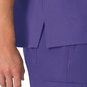 OEM Custom Logo Unisex Nursing Scrub <b>Set</b> Medical Uniform Hospital <b>Doctor</b> Nurse Top Pants Multi Pocket Scrubs - Product Image 5