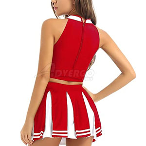 Nuevo uniforme de porristas con logotipo personalizado para escuelas, clubes y academias en múltiples colores, tallas y estilos. - Product Image 5