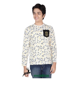 Playera Deportiva Transpirable y Ecológica 100% Algodón, de Alta Elasticidad, Anti-Pilling, de Manga Corta, Informal, Estampada en 3D, para Niños - Product Image 3