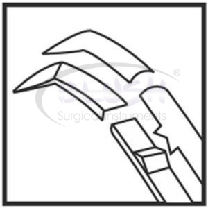 Utrata Capsulorhexis Forceps Curved Titanium Ophthalmic Microsurgical Cataract Surgery <b>Instrument</b> CE Certified By Blush <b>Surgical</b> - Product Image 5