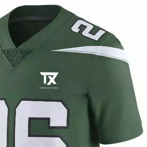 Maillot de football personnalisé de haute qualité à manches courtes, nom d'équipe personnalisé, 100% polyester - Product Image 4