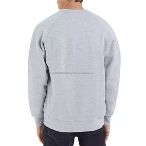 Sudadera Lisa de Cuello Redondo al por Mayor, Manga Larga, Algodón, Logotipo Personalizado, Bordado Oversize, Sudadera para Hombre, Sudaderas con Capucha 2026 - Product Image 5