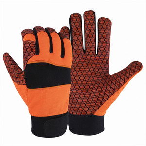 Guantes de Trabajo Mecánicos JNM SAFETY Amara de Alta Calidad, 11 oz, Cuero Sintético Resistente, Muñequera Ajustable, Resistentes a la Abrasión y al Calor - Product Image 3