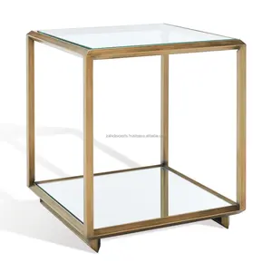 Lampes de table en fer vintage, portables, avec rangement, décoration intérieure, mobilier design moderne, écologiques, sur pied carré, pour salon - Product Image 2