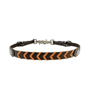 Handmade Genuine Leather Wither <b>Strap</b> Hand Braided & Stainless Steel Fitting Manufacturer Wholesaler Supplier for Horse Products - Product Image 3