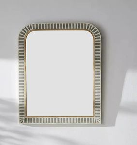 Traditional Indian Handmade Rectangular Antique Black <b>Wall</b> <b>Mirror</b> Frame for Bathroom Use from india by arif handicrafts - Product Image 5