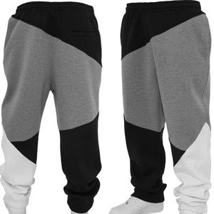 High Quality 100% Polyester Black Casual <b>Trousers</b> Plus Size Lightweight Flat Front Breathable Custom Side Stripes <b>Drawstring</b> - Product Image 3