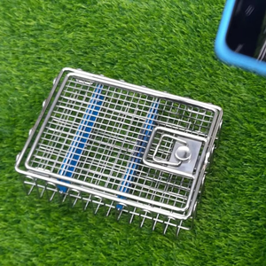 Caja de Desinfección Manual de Acero Inoxidable de Alta Calidad 2026, Autoclavable, para Instrumentos Oftalmológicos y Microquirúrgicos - Product Image 4