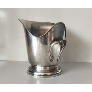 Stainless Steel Round <b>Ice</b> Bucket With Curved Handle Rust Resistant Minimalist Design <b>Cooler</b> For Parties <b>ice</b> Bucket Supplies - Product Image 6