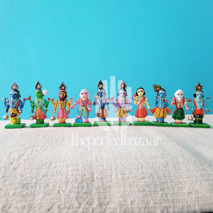 Theperfectbazaar Ensemble de décoration d'intérieur en bois Das Avatar, lot de 5 - Product Image 3