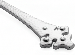 Service de couverts en argent royal design, élégant, pour la table à manger à la maison, les banquets de mariage ou comme cadeau. - Product Image 2
