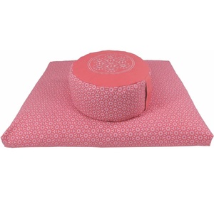 Juego de Cojines de Meditación al por Mayor, Zafu y Zabuton, Cojín de Yoga para Sentarse en el Suelo, Relleno de Trigo Sarraceno, Tela de Algodón, Meditación Zen - Product Image 5