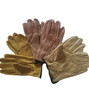 Guantes de Trabajo Elásticos a Rayas de Poliéster/Algodón/Metalizado para las Cuatro Estaciones, Textura Suave, Unisex, Uso General, Jardinería, Venta al Por Mayor - Product Image 1