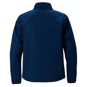 Chaqueta Softshell Personalizada al por Mayor para Hombre con Cierre de Cremallera, Cuello Alto, Casual, Cortavientos, de Poliéster, para Aventura - Product Image 6
