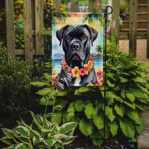 Cane Corso Luau Jardin Drapeau Multicolore Décoratif Cour Bannière pour Patio Oeuvre Boîte Aux Lettres Drapeau pour Lits De Fleurs Taille De Jardin - Product Image 2