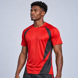 Camiseta de Fútbol para Hombre con Mangas Cortas, Material de Secado Rápido, Ajuste Cómodo y Diseño Deportivo Moderno para Partidos Competitivos - Product Image 1