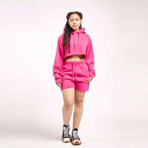 Conjunto Deportivo Sin Costuras para Mujer, Fabricante Personalizado, Top de Manga Larga y Pantalones Cortos - Product Image 2