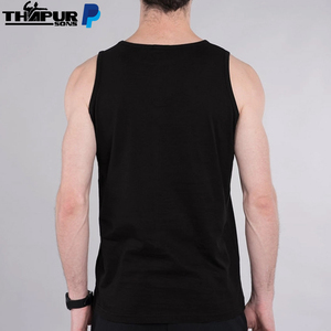 เสื้อกล้ามกีฬาผู้ชาย ผ้าโพลีเอสเตอร์ถัก ทรงสปอร์ต สำหรับออกกำลังกาย ฟิตเนส วิ่ง ป้องกันขนร่วง - Product Image 6