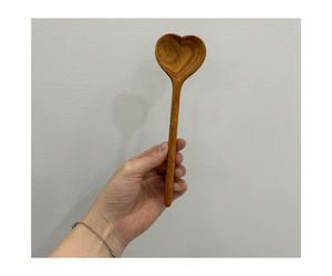 Cuillère à café en bois en gros, écologique, réutilisable, cuillère à thé, agitateur à expresso, ustensile de cuisine en bois naturel - Product Image 1