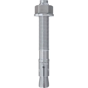 Pernos de anclaje tipo cuña FISCHER FWA 8X95 R2 (SS 304) para hormigón, pernos de expansión para hormigón, sujetadores mecánicos de acero inoxidable. - Product Image 1