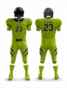 100% Polyester Team American Football Uniform Unique Design Solid Color Lightweight American Football Uniforms For Adults - Product Image 5