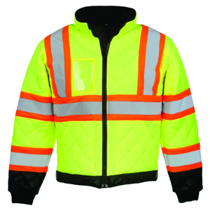 Veste de travail réfléchissante haute visibilité, vêtements de protection pour les équipes routières, les sites industriels, les travaux utilitaires et sur le terrain - Product Image 4