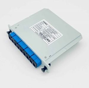 Répartiteur de cassette à fibre optique 1x8 SC UPC pour réseau FTTH FTTx et LAN sans fil - Product Image 3