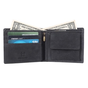 Best Selling Genuine Leather <b>Mens</b> Purse with Zipper Pocket Card Organizer and Cash Holder <b>for</b> Travel and Office <b>For</b> Sale - Product Image 2
