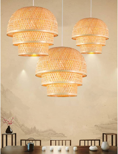 Vietnamese Manufacturer Bamboo Lampshade Decor Pendant <b>Light</b> High Quality Wicker Rattan Lamp Shade <b>Covers</b> Shipping Worldwide - Product Image 5