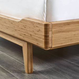 Elegant Wooden <b>Bed</b> <b>Frame</b> Bedroom Furniture with Solid Wood Material Stylish Modern and Long Lasting - Product Image 4