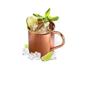 Juego de 4 tazas Moscow Mule, taza de cobre con patrón de piedra galvanizada, revestimiento de acero inoxidable 304, perfecta para vino y cerveza - Product Image 1